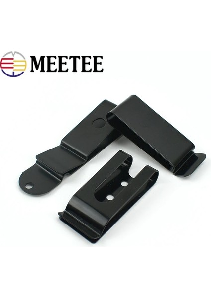 H-74X22MM Stili 10 Parça Meetee Black Metal Yaylı Tokalar Kemer Kılıf Kılıf Klip Toka Cep Cüzdan Için Anahtar Fahişe Dıy Bel Klipleri Vidalı (Yurt Dışından) indirimleri