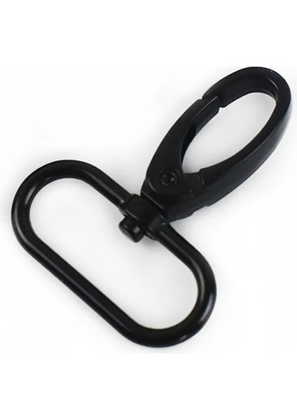 Siyah Stil 38MM Meetee mm Çanta Askı Kanca Toka Metal Döner Istakoz Sanp Toka Dıy Dokuma Kanca Anahtarlık Tetik Tokaları Aksesuar (Yurt Dışından)
