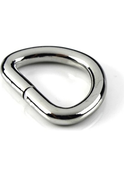Gümüş Tarzı Iç Çap 38MM "~ 2" Metal Dee D Halka Toka Dokuma Sırt Çantası Parçaları Için Deri El Sanatları Kayış Kemer Çanta Pet Yaka Toka Yüksek (Yurt Dışından)