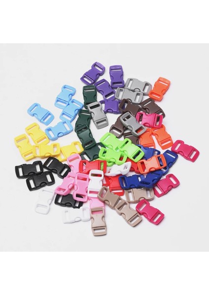 No.9 Tarzı Olorful Plastik Torba Yan Serbest Bırakma Toka Bilezik Kavisli Köpek Yaka Askı Çanta Parçaları Dıy Dikiş Araçları (Yurt Dışından) indirimleri