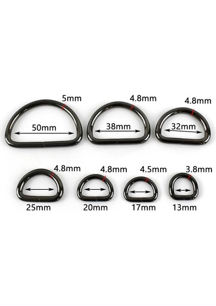 Pirinç Tarzı 25 mm Meetee mm Metal D Halka Tokaları Sırt Çantası Dokuma Toka Çanta Askı Kancaları Konfeksiyon Kemer Tokaları Dıy Leathercraft Aksesuarı (Yurt Dışından) fırsatları