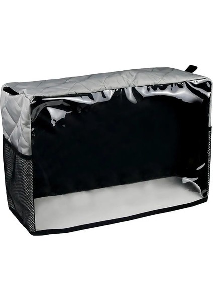 Bir Stil Saklama Çantası Toz Kapağı Dikiş Makinesi Dikiş Makinesi Depolama Organizatör Için Cepler ile Taşınabilir Su Geçirmez Şeffaf Kapak (Yurt Dışından) modelleri