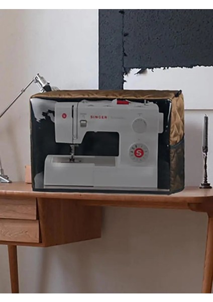 Bir Stil Saklama Çantası Toz Kapağı Dikiş Makinesi Dikiş Makinesi Depolama Organizatör Için Cepler ile Taşınabilir Su Geçirmez Şeffaf Kapak (Yurt Dışından) fırsatları