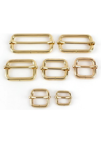 Hafif Altın Tarzı 20 ADET16MM Pcs mm Metal Slaytlar Tri-Glides Roller Pin Tokaları Çanta Kayışı Kaydırıcı Ayar Kemer Tokası Dıy Çanta Konfeksiyon Aksesuarları (Yurt Dışından)