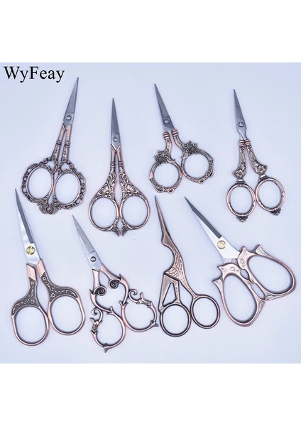 No.7 Tarzı Kırmızı Antik Bakır Vintage Veya Paslanmaz Çelik Kesme Veya Iğne Oya Dikiş Veya Nakış Kanaviçe Araçları (Yurt Dışından) fiyatları