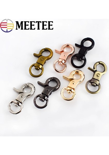 Gülaltın Tarzı 20 Adet Pcs Etal Tokalar Döner Istakoz Toka Çantalar Için Çıtçıtlı Kancalar Çanta Çanta Askısı Anahtarlık Dıy Leathercraft Aksesuarları (Yurt Dışından)