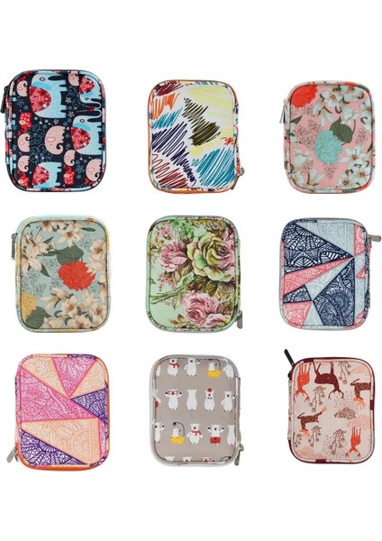 B Tarzı 17*14 cm Örgü Alet Depolama Boş Çanta Organizatör Naylon 600DOXFORD Örgü Tığ Aletleri Kılıf Kancalar ve Aksesuarlar Olmadan (Yurt Dışından) fiyatları