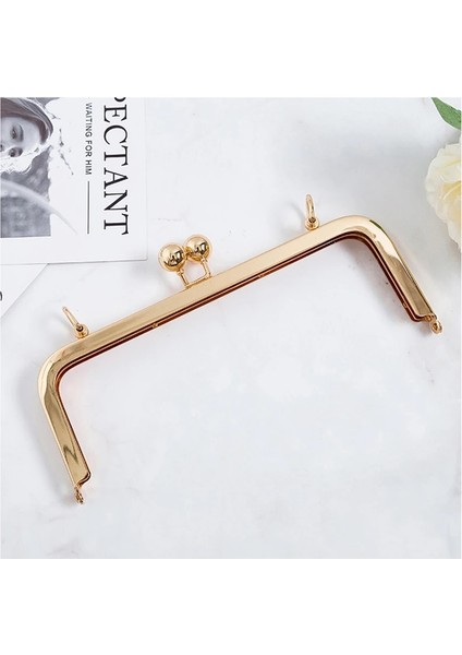 No.1 Tarzı .5 cm Çanta Çerçeve Askı Dikdörtgen Metal Öpücük Toka Kilit Aksesuarları Çerçeve Kolu Çanta Cüzdan Bozuk Para Cüzdanı Parçaları (Yurt Dışından)