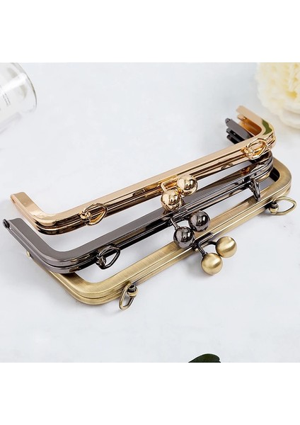 No.1 Tarzı .5 cm Çanta Çerçeve Askı Dikdörtgen Metal Öpücük Toka Kilit Aksesuarları Çerçeve Kolu Çanta Cüzdan Bozuk Para Cüzdanı Parçaları (Yurt Dışından) fırsatları