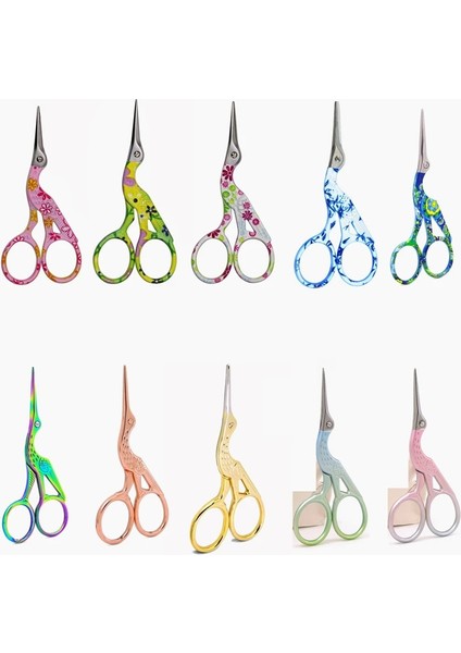 Altın Tarzı Süper Güzel Baskı Profesyonel Dikiş Veya Ofis Malzemeleri Kağıt Veya Vintage Pembe Mini Leylek Veya Kumaş Kesici (Yurt Dışından) fiyatları