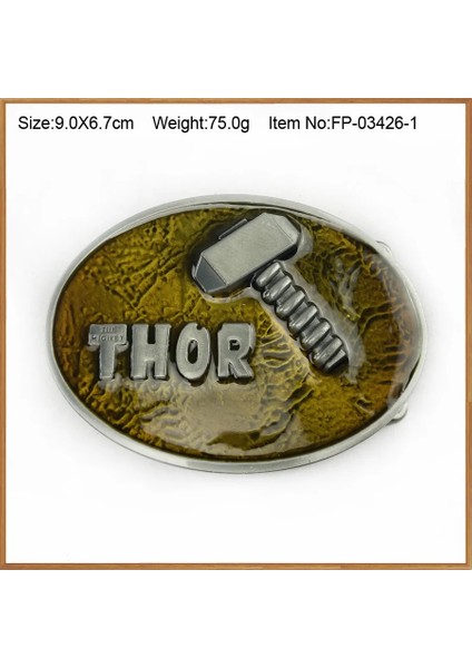 FP-03426-1 Stili Buckleclub Çinko Alaşımı Retro Film Kot Hediye Kovboy Kemer Tokası Fp Erkekler Için 4 cm Genişlik Döngü (Yurt Dışından)