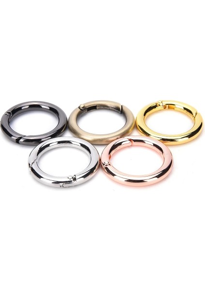 No.2 Tarzı 1 Adet Yuvarlak Karabina Yapış Klip Tetik Yaylı Anahtarlık Bucklespring O Halka Çanta Kanca O Halka Çantalar Için Dıy Çanta Aksesuarları (Yurt Dışından) fiyatları