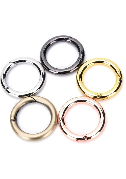 No.2 Tarzı 1 Adet Yuvarlak Karabina Yapış Klip Tetik Yaylı Anahtarlık Bucklespring O Halka Çanta Kanca O Halka Çantalar Için Dıy Çanta Aksesuarları (Yurt Dışından) fırsatları