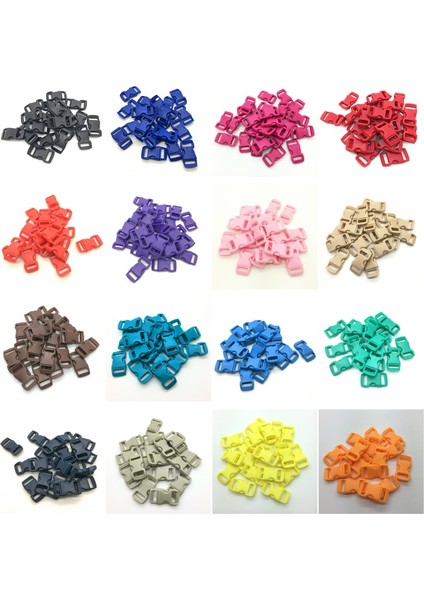 Kırmızı Stil 10 mm Genişlik Paracord Bilezik Plastik Toka Seçim Rengi Için Çok Geniş Konturlu Yan Serbest Bırakma (Yurt Dışından) fiyatları