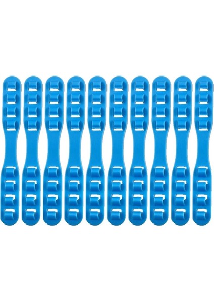 10 Adet Mavi Stil Ayarlanabilir Kaymaz Maske Kulak Sapları Salvaorejas Mascarillas Uzatma Kancası Maskeleri Toka Tutucu Ataşe Maskesi (Yurt Dışından)