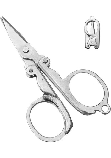 Mini Küçük Edc Paslanmaz Çelik Yardımcı Seyahat Ilk Yardım Çantası Kamp Gadget Tesoura Katlama Veya Cep Aracı (Yurt Dışından)