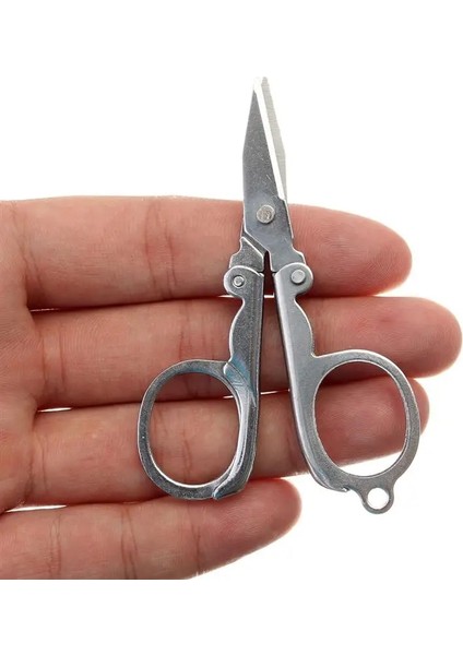 Mini Küçük Edc Paslanmaz Çelik Yardımcı Seyahat Ilk Yardım Çantası Kamp Gadget Tesoura Katlama Veya Cep Aracı (Yurt Dışından) modelleri