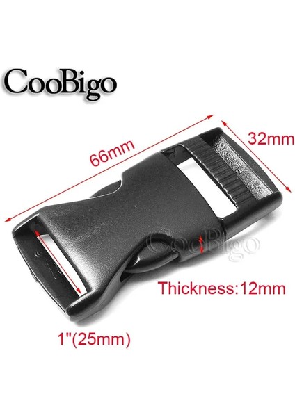 Dokuma Boyutu 25MM Tarzı Sırt Çantası Kayışı Kemer Bagaj Için Düz Yan Serbest Bırakma Tokası Köpekler Yaka Dokuma Çanta Aksesuarları (Yurt Dışından)