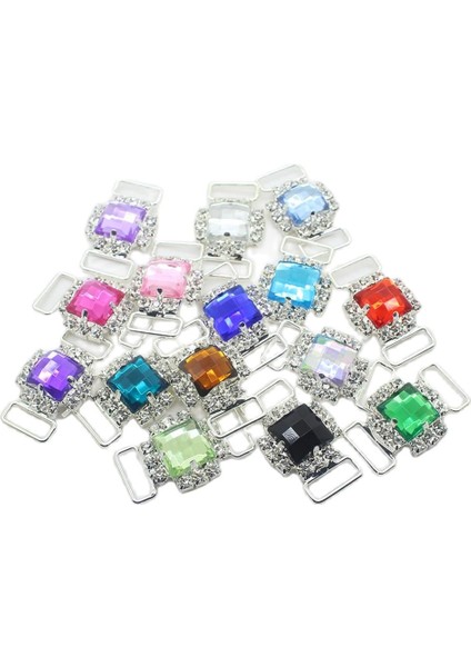 No.20 Tarzı Zmasey Metal Bikini Tokasılot Mix Renk Dikiş Taklidi Bikini Konnektörleri Toka Yüzme Giyim Dekorasyon Için (Yurt Dışından) indirimleri