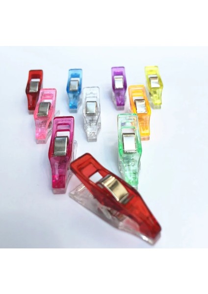 Gül Kırmızı Düz ​​kafa Stili Ack Plastik Klipler Yorgan Kapitone Klip Dıy El Sanatları Aracı Renkli Patchwork Dikiş Aksesuarları Kenar Kelepçesi Giysi Klipsi (Yurt Dışından) fiyatları