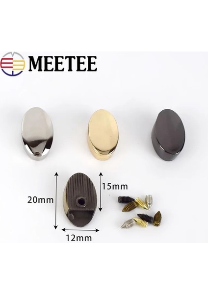 BF232-GUNBLACK-12MM Stili Metal Fermuarlar Çekme Kuyruk Kilidi Klip Tokaları Fermuar Kordon Durdurma Fişi Başlı Vida Dıy Çanta Deri Donanım Aksesuarları El Sanatları (Yurt Dışından) indirimleri