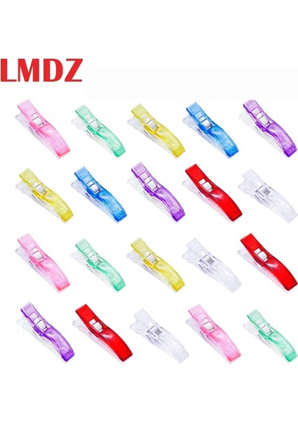 Mor Tarzı Lmdz Ewing Klipler Kumaş Kapitone Craft Için Yüksek Li Plastik Klipler Dikiş Klipleri Dıy Patchwork Dikiş Aksesuarı (Yurt Dışından)