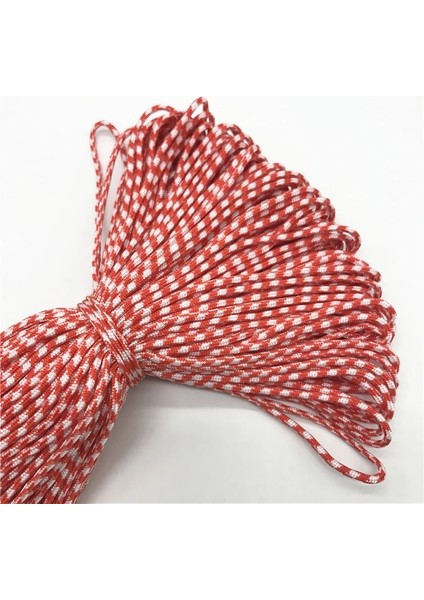 No.16 Tarzı 10YARDSLOT 2mm Katı Paraşüt Kordonu Ipi Halat Mil Spec Tip Bir Strand Tırmanma Kampı Hayatta Kalma Ekipmanları Paracord (Yurt Dışından)