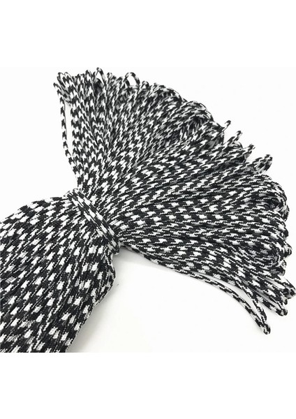 No.16 Tarzı 10YARDSLOT 2mm Katı Paraşüt Kordonu Ipi Halat Mil Spec Tip Bir Strand Tırmanma Kampı Hayatta Kalma Ekipmanları Paracord (Yurt Dışından)