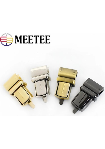 Silahsiyah Stil 22X38MM-5 Adet Pcs Çanta Gömme Kilit Çanta Kilitleri Toka Büküm Dönüş Kilidi Snaps Dıy Yedek Çanta Çanta Toka Kapatma (Yurt Dışından) modelleri