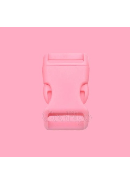 Bebekpembe Tarzı 20,5 mm Olorful Konturlu Yan Serbest Bırakma Tokaları Paracord Bilezikler Proje Köpek Yaka Kemer Sırt Çantası Askı Aksesuarları (Yurt Dışından)