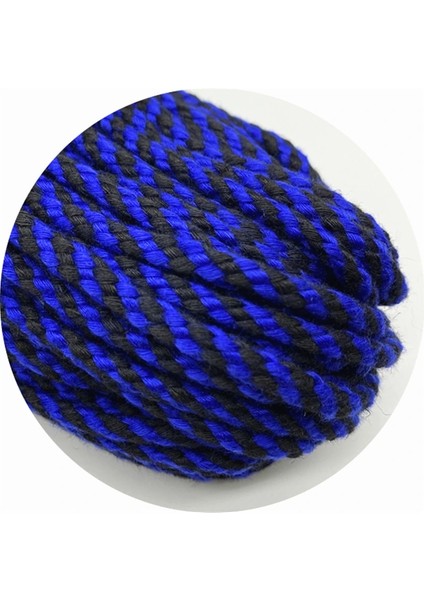 No.18 Tarzı 5 Yardslot 5mm Pamuk Halat Dekoratif Bükülmüş Örgülü Kordon Halat El Yapımı Ev Tekstili Dekorasyon Için (Yurt Dışından)