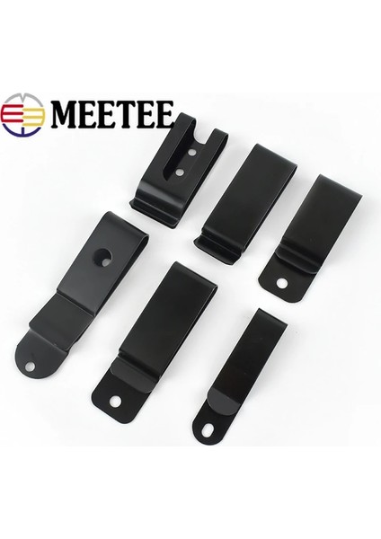 J-56X25MM Stili 10 Parça Meetee Black Metal Yaylı Tokalar Kemer Kılıf Kılıf Klip Toka Cep Cüzdan Için Anahtar Fahişe Dıy Bel Klipleri Vidalı (Yurt Dışından) fiyatları
