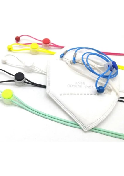 01 Siyah Stil Ayarlanabilir Yüz Maskesi Ipi Kaymaz Silikon Uygun Maske Tutacağı Kancalar Kaybolmaya Karşı Anti-Damla Taşınabilir Maske Asılı Boyun Halatı (Yurt Dışından) fırsatları