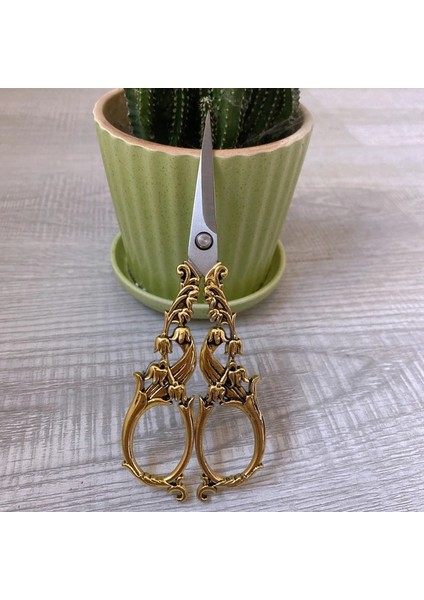N0.1 Altın Stili Yeni Varış Vintage Ors Dikiş Kumaş Nakış Çapraz Dikiş Iğne Kesme Altın Retro Zakka Iplik Araçları Dıy Malzemeleri (Yurt Dışından)