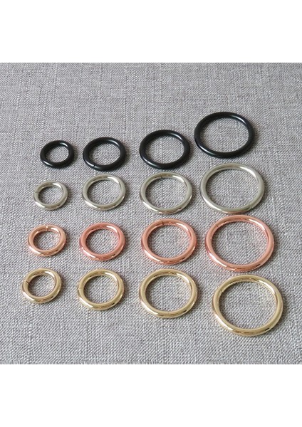 Siyah Stil Iç Çap 15MM 1 Adet Nikel Kaplama Metal O Ring Daire Tekerlek Kemer Tokası Çanta Için Köpek Pet Koşum Bagaj Sırt Çantası Dıy Dikiş Konfeksiyon Aksesuarları (Yurt Dışından) fiyatları