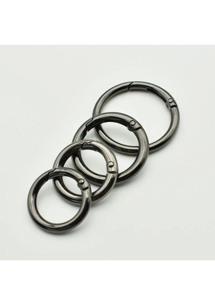 Altın Tarzı 10MM 8 Adet Metal Yaylı Kapı O Ring Açılabilir Anahtarlık Deri Çanta Kemer Kayışı Toka Köpek Zinciri Geçmeli Toka Klip Tetik Bagaj Leathercraft (Yurt Dışından) fırsatları