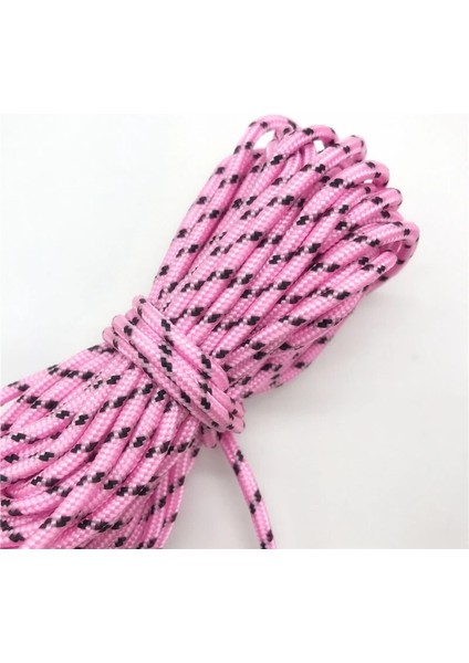 No.7 Tarzı 10YARDSLOT 3mm Katı Paraşüt Kordonu Ipi Halat Mil Spec Tip Bir Strand Tırmanma Kampı Hayatta Kalma Ekipmanları Paracord (Yurt Dışından)