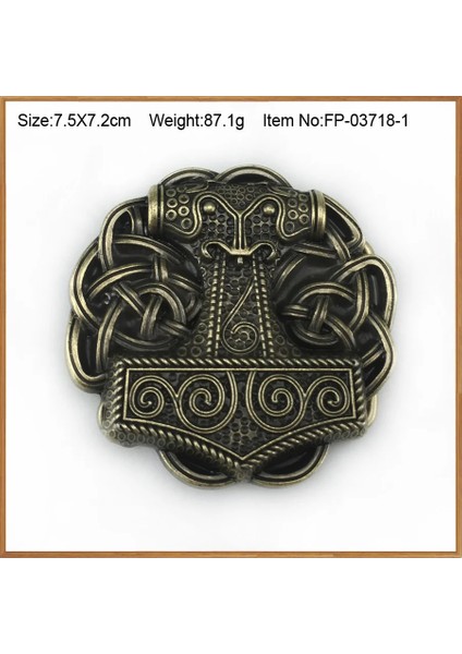FP-03744-2 Stili Buckleclub Mjolnir Thorshammer Vıkıng Kemer Tokası Kot Hediye Müzik Kemer Tokası Fp Kalaylı F (Yurt Dışından) fırsatları