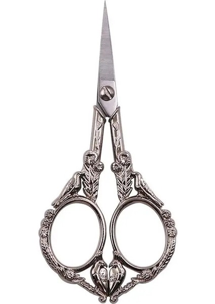 11-12X4.4CM Tarzı Paslanmaz Çelik Vintage Ors Dikiş Kumaş Kesici Nakış Veya Kuyruk Ipliği Veya Dikiş Makası Için Aletler (Yurt Dışından)