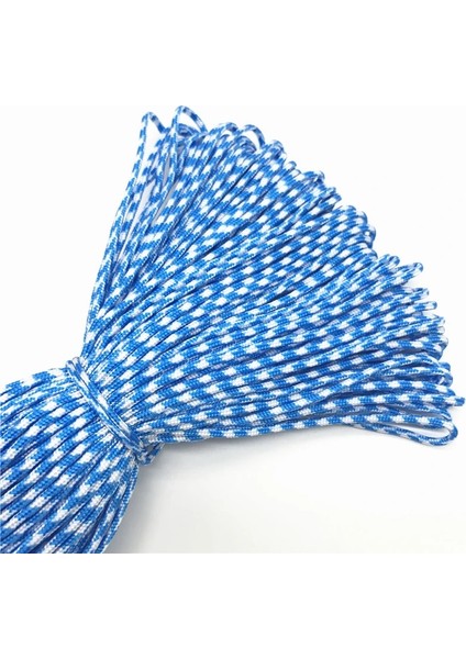 No.1 Tarzı 10YARDSLOT 2mm Katı Paraşüt Kordonu Ipi Halat Mil Spec Tip Bir Strand Tırmanma Kampı Hayatta Kalma Ekipmanları Paracord (Yurt Dışından)