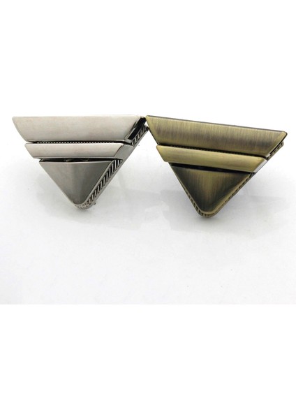 Açık Altın Tarzı 1 Adet Metal Üçgen Basın Kilidi Moda Anahtarı Kilidi Dıy Çanta Çanta Çanta Bagaj Donanım Kapatma Çanta Parçaları Aksesuarları (Yurt Dışından) fırsatları