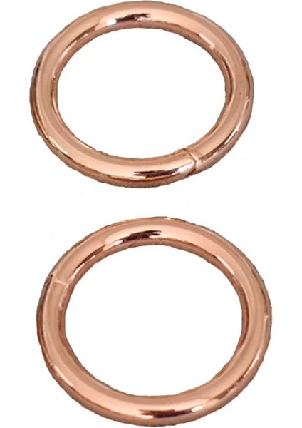 Gülaltın Tarzı 50MM-20 Adet Meetee Metal O Şekli Halka Toka Daire Bağlantı Kancası Dıy Çanta Askı Kemer Köpek Yaka Parçaları Aksesuar (Yurt Dışından)