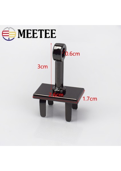 Pirinç Tarzı 45MM-1 Takım Meetee 1 Takım (7 Adet) Setleri Renkler Metal Çanta Donanım Aksesuarları Kadın Çanta Toka Kilit Toka Dıy Parçası Deri El Sanatları (Yurt Dışından) modelleri