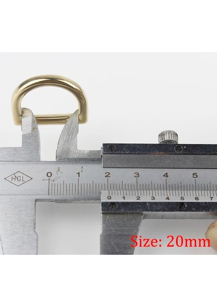 Iç Genişlik 20MM Stil Katı Pirinç Döküm Arma D Halkası Eyer Evcil Köpek Tasması Kayışı Dokuma Koşum Dee Halkası Deri El Işi Çantası Bagaj Donanımı Erişim (Yurt Dışından)