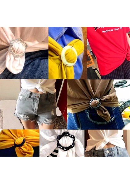 Beyaz Kalpler Stili 1 Parça 1 Adetlot Moda Iç Çap 2.4 Ayarlanabilir Tokalı Şerit Düğmeli Konfeksiyon Köşe Depolama Tokalı T-Shirt Toka (Yurt Dışından) fırsatları