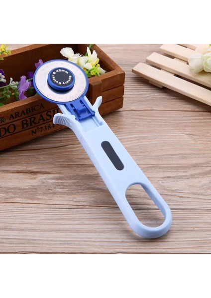 45 mm Mavi Stil Patchwork Için mm Kumaş Döner Kesici Aletler Deri Kağıt Kumaş Kesici Kesme Aleti Dıy Dikiş Aksesuarları (Yurt Dışından) indirimleri