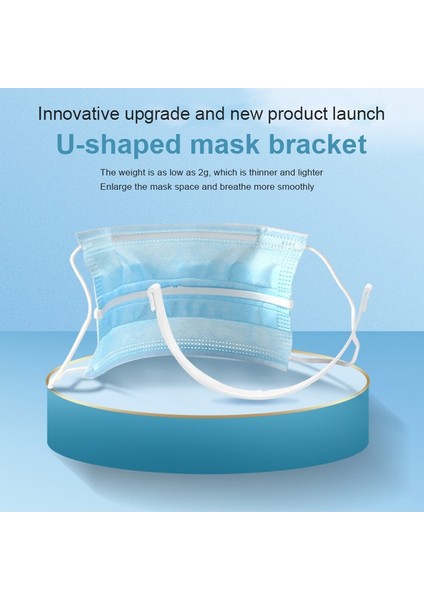 5 Adet Tarzı Yeni Silikon Buğu Önleyici Maske Destek Şeridi Ağız Yüz Kapağı Braketi Koruma Şeridi Iç Destek Çerçevesi Maske Tutucu (Yurt Dışından) fiyatları