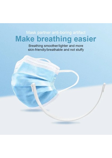 5 Adet Tarzı Yeni Silikon Buğu Önleyici Maske Destek Şeridi Ağız Yüz Kapağı Braketi Koruma Şeridi Iç Destek Çerçevesi Maske Tutucu (Yurt Dışından) indirimleri