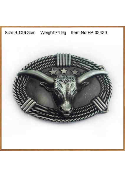 FP-03430 Stili Bullzine Çinko Alaşım Retro Hint Kafatası Batı Müzik Grubu Kemer Tokası Lüks Batı Celtic Motor Kemer Tokası (Yurt Dışından)