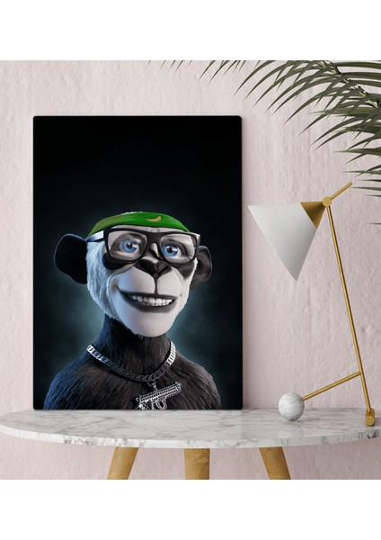 Fantastic Tasarımlı Kanvas Tablo-15 30X50CM Ev Dekorasyonu, Ev Hediyesi